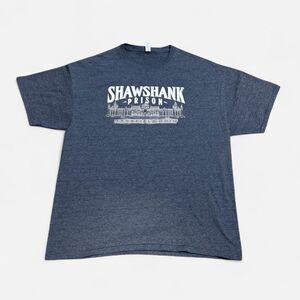 Jerzees dark blue shawshank prison XL size T shirt